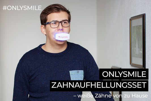 OnlySmile Zahnaufhellungsset – weiße Zähne von zu Hause 