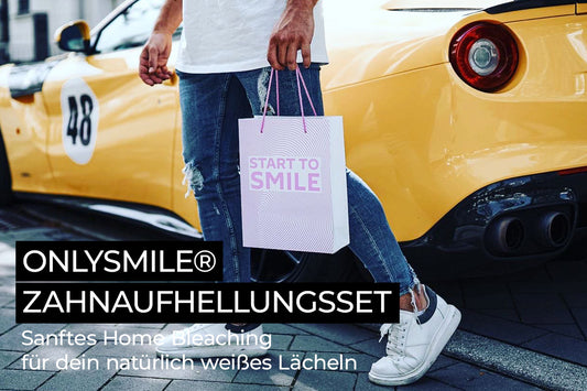 OnlySmile® Zahnaufhellungsset - Sanftes Home Bleaching für dein natürlich weißes Lächeln