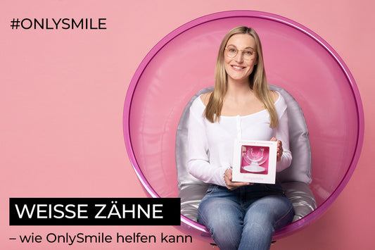 Weiße Zähne – wie OnlySmile helfen kann